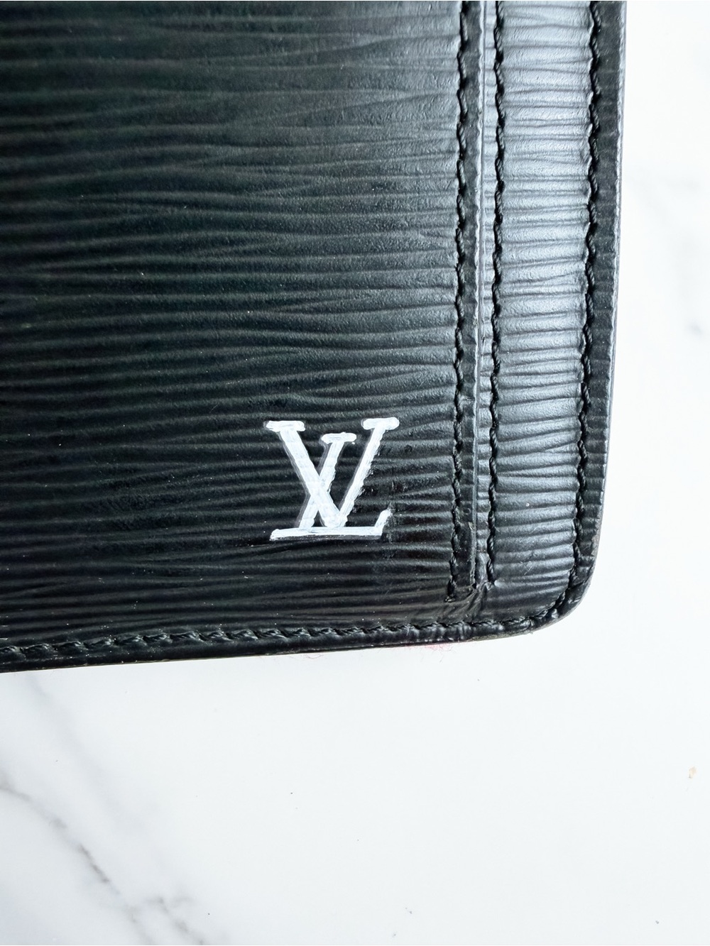 LV Epi Dragonne Sellier leather clutch as crossbody - Picture 5 of 15